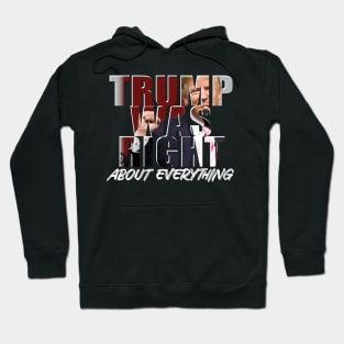 Trump Was Right Hoodie